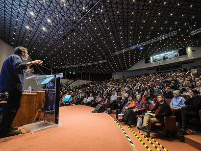 Un momento di tourismA 2020 nell’aula magna