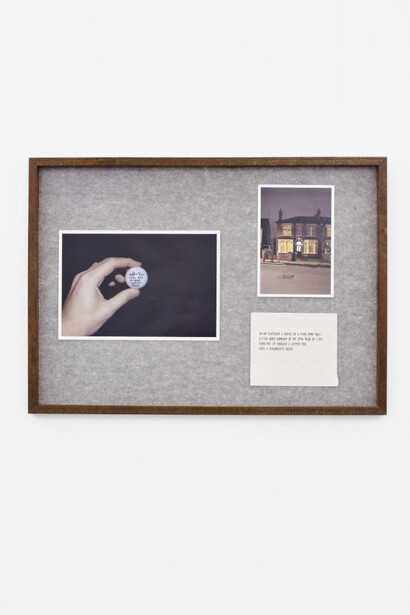 Mathew Sawyer, 'Ping Pong Ball', 2014, C-Type print, paper, felt, frame, 44 x 62 cm, Photo: Lee James Thompson