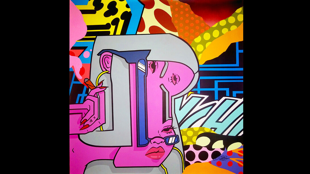 When Eyes Begin to Talk. Courtesy of 5 Art Gallery 