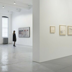 Philip Guston, Laughter in the Dark, Exhibition view. Courtesy of Hauser & Wirth