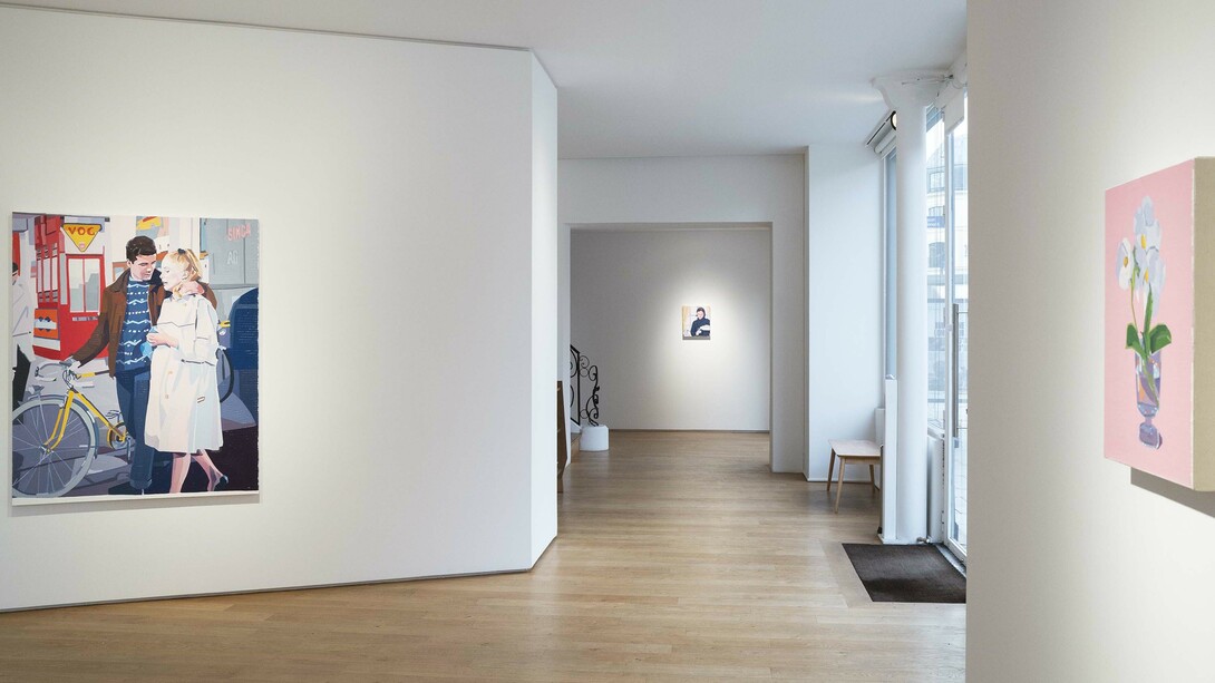 Guy Yanai, You must change your life, exhibition view. Courtesy of Galerie Lelong