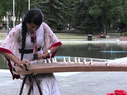 Vi An Diep at the Calgary Memorial Lantern Festival