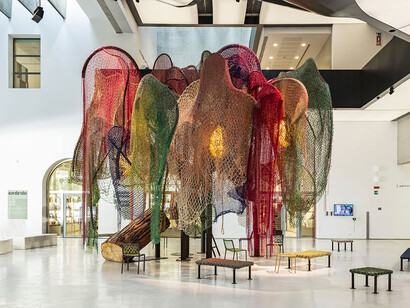 Nacho Carbonell, Entrate, exhibition view. Courtesy of Maxxi