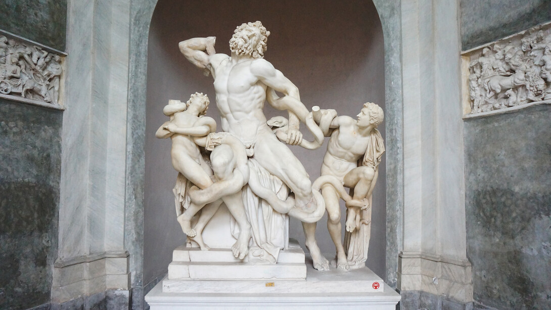 Laocoön and His Sons in Vatican museum, Vatican