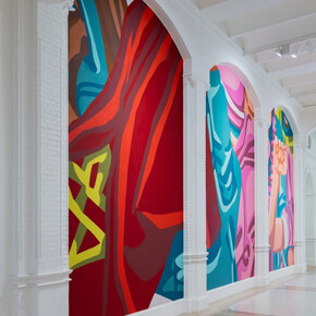 Hedy Tjin, Post/No/Bills #6, exhibition view. Courtesy of Stedelijk Museum