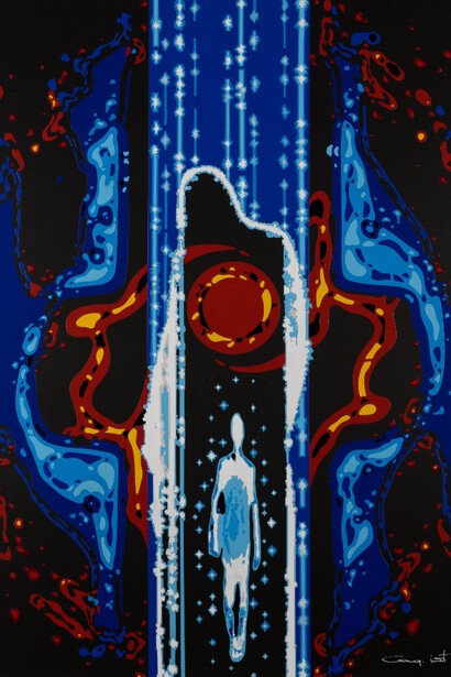 Alexander Samodurov, Veil of maya. Courtesy of Erarta Museum