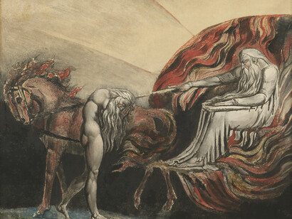 William Blake, God Judging Adam, 1795, Tate, photo: Tate
