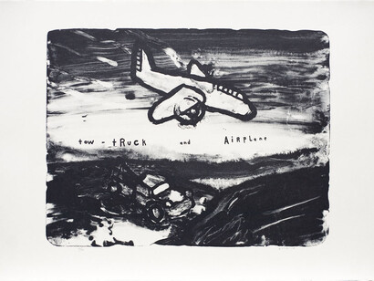 David Lynch, Tow-Truck and Airplane, 2013, courtesy item edition © David Lynch