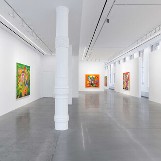 Szabolcs Bozó, Tüke, exhibition view. Courtesy of Almine Rech Gallery