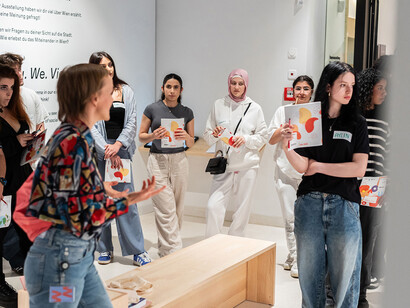 Community Gallery, Komm mal klar!, in der Dauerausstellung des Wien Museums. Mit freundlicher Genehmigung des Musa Museums. Foto von Ouriel Morgensztern