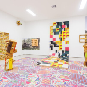 Philip Lique, All paths lead home, exhibition view. Courtesy of Emerson Dorsch Gallery