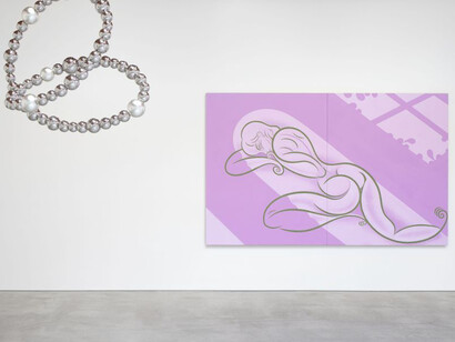 Various artists, Summerlove sensation, exhibition view. Courtesy of Galerie Perrotin