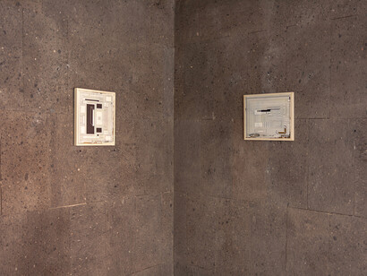 Francisco Larios, Xochitempayo, vista de exhibición. Cortesía de la Galería Hilario Galguera