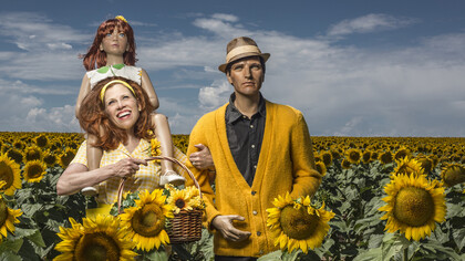 Suzanne Heintz. Sunflowers, 2015. Photograph, Framed, Edition of 5. 41 × 61 in, 104.1 × 154.9 cm