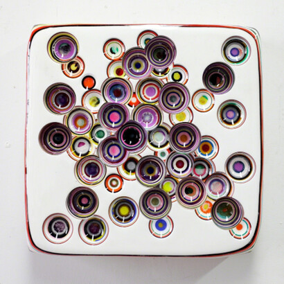 Markus Linnenbrink, BLUMENWIESENEBENAUTOBAHN, 2017. Courtesy of Patricia Sweetow Gallery