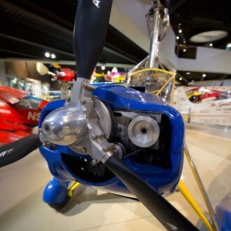 2000 Herron/Keech Little Wing LW-5 Autogyro - N100MK. Courtesy of EAA