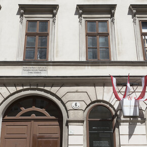 Schubert Sterbewohnung, location view. Courtesy of Musa Museum
