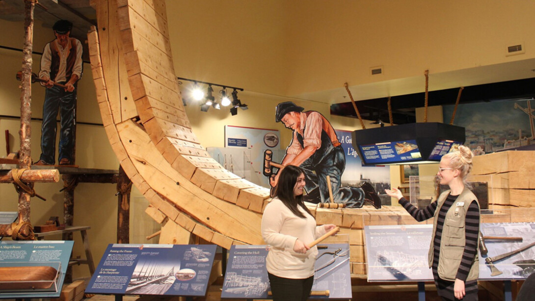 Wind, Wood and Sail. Courtesy of New Brunswick Museum