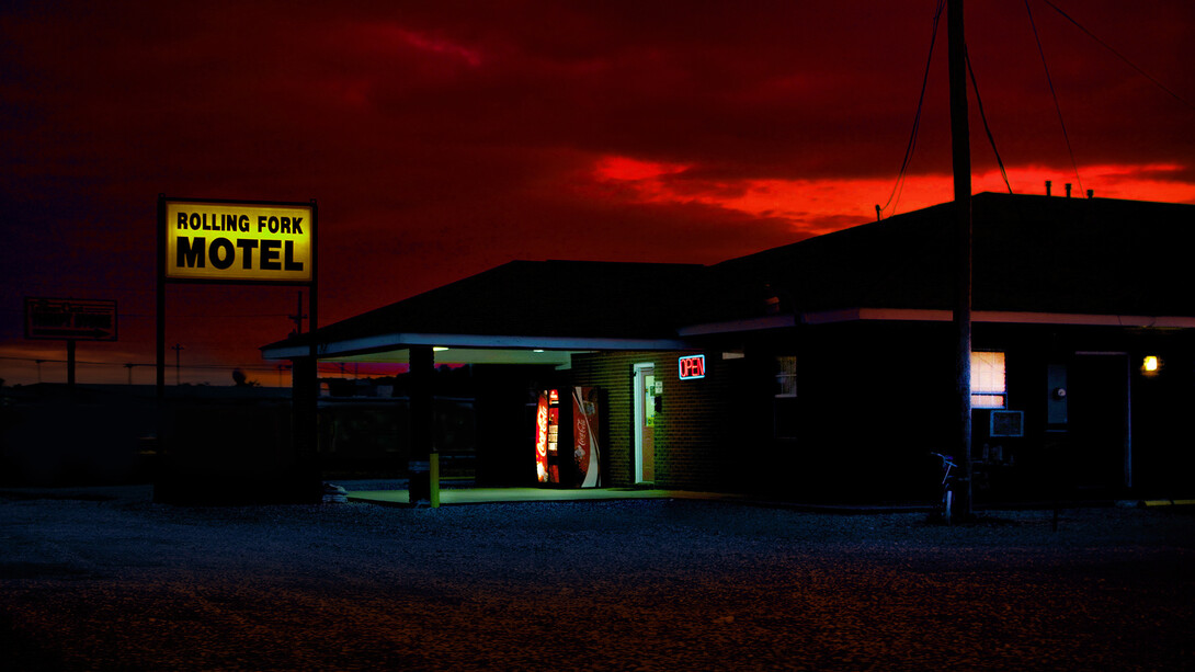 Ben Kustow, Rolling Fork, 2014, C-Print on Aluminium, 41 3/4 x 41 3/4 in, 106 x 106 cm