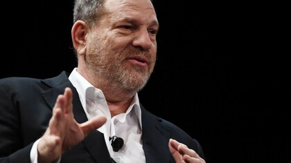 El productor cinematográfico Harvey Weinstein
