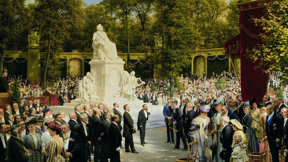 Anton von Werner, Wagnerdenkmal