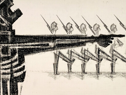 Si Lewen: The Parade. Courtesy of Menil