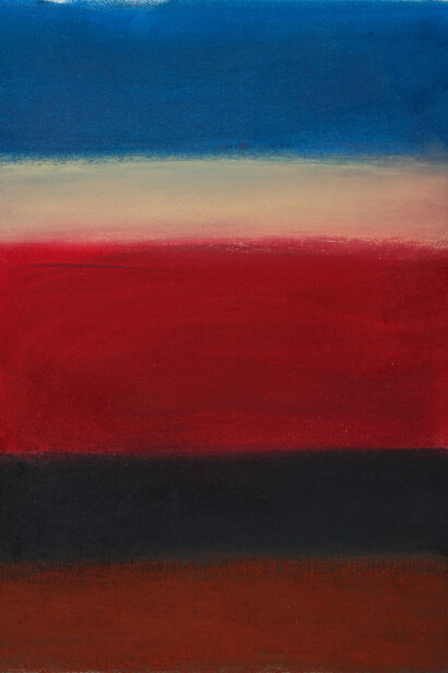 Sean Scully, 9.20.14, 2014, pastel on paper