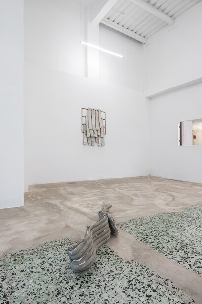 Pablo Barreiro, Un xesto anterior, vista de exhibición. Cortesía de la Galería Nordés
