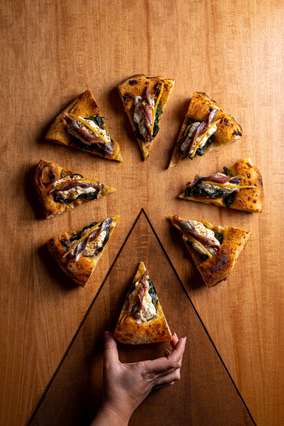 Bob: alchimia a spicchi, pizza, © Alberto Blasetti