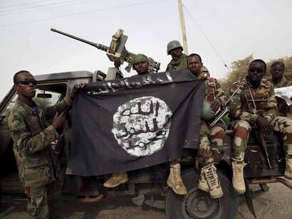 Miembros del grupo terrorista Boko Haram