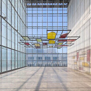 Rosa Barba, Under the canopy, exhibition view. Courtesy of Museum der bildenden Künste Leipzig