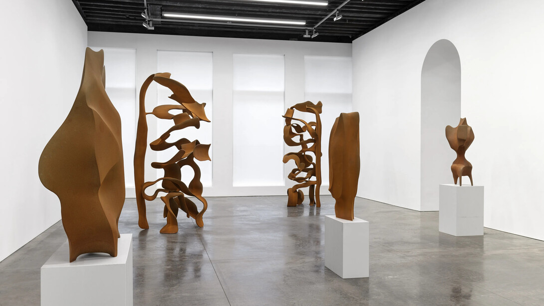 Tony Cragg, exhibition view. Courtesy of Marian Goodman Gallery