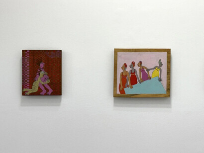 Jack Decoteau, Droll, exhibition view. Courtesy of Bruno David Gallery