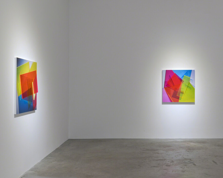 Barbara Kasten, Exhibition view. Courtesy of Bortolami 