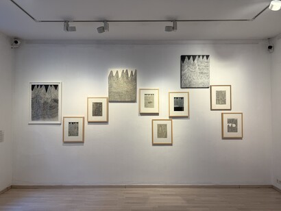 Károly Keserü, The world’s first idon’tknowist, exhibition view. Courtesy of Várfok Gallery 