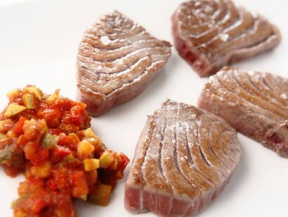 Atún a la plancha