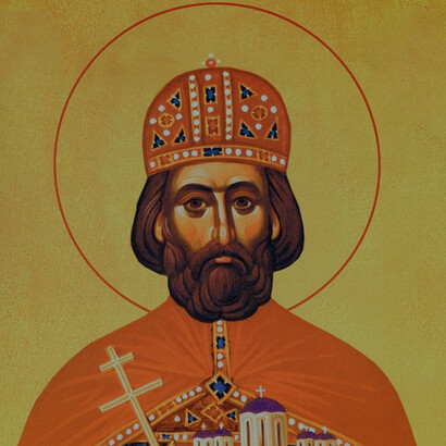 Lazar, of Serbia, is celebrated for sacrificing earthly life and wealth to avoid a submissive position under Ottoman rule
