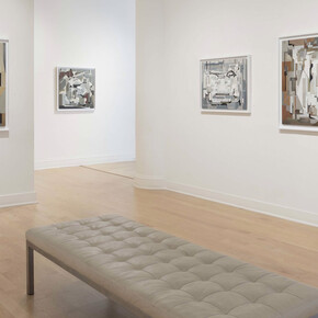 James Kennedy, Crystalline velocity, exhibition view. Courtesy of Dolby Chadwick Gallery