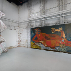 Ray Smith, Nepantla, exhibition view. Courtesy of Ethan Cohen Gallery