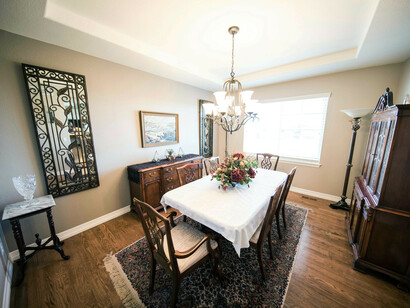Comedor de una hermosa casa