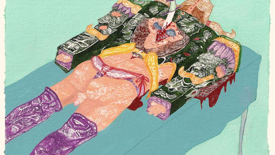 Walter Sutin, Soldier Boy, 2010, Pen and ink, 17,8 x 12,7 cm. Courtesy the artist and Office Baroque