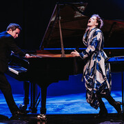 Barbara Hannigan e Bertrand Chamayou. Cortesia di Vicenza Jazz