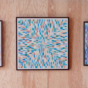 Installation view, Abscissa, 2024. Courtesy of Uprise Art