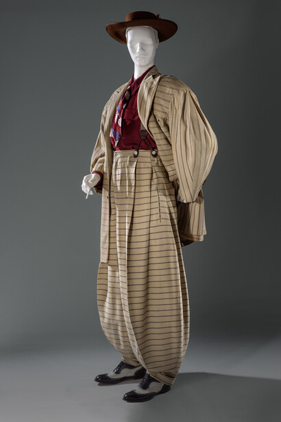 «Zoot suit» original de 1940-1942 en la colección permanente de Los Angeles County Museum of Art