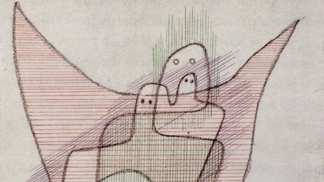 « Aux soins de l'ange », tableau de Paul Klee (1931)