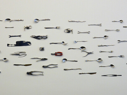 Huashan Project – Tools (detail), 2014, Various tools and utensils, Installation, dimensions variable