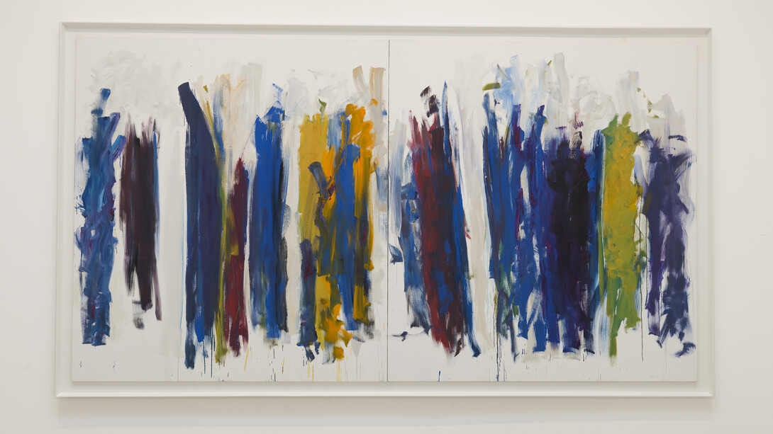 Joan Mitchell, Trees, Installation view