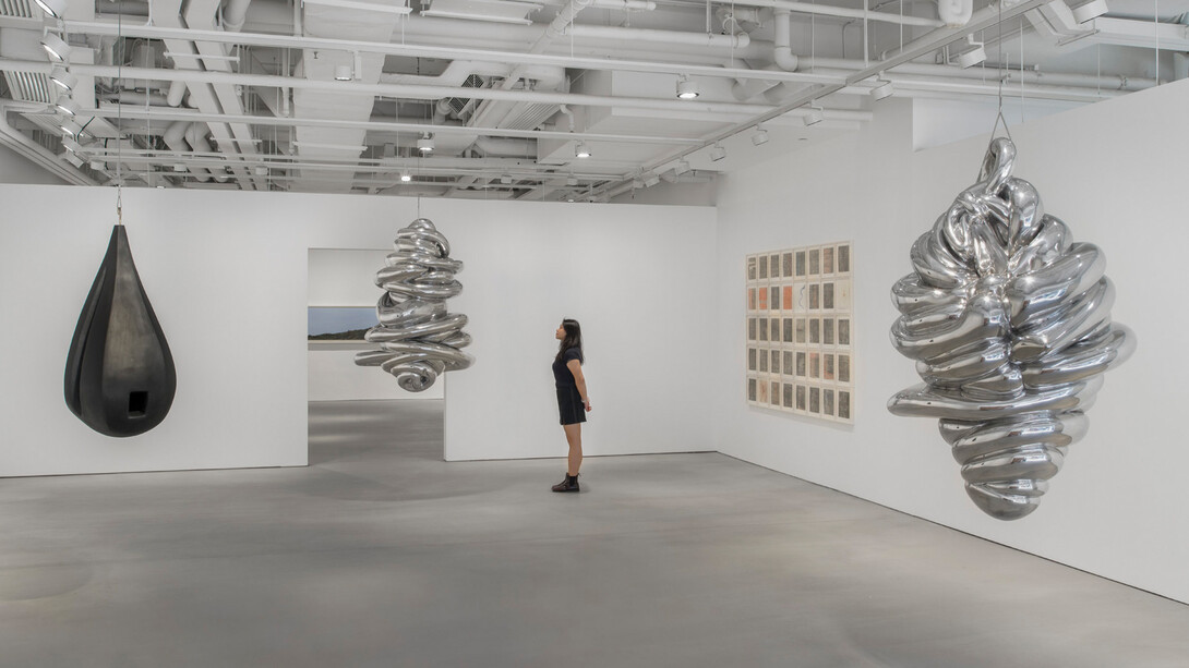 Louise Bourgeois, Soft landscape, exhibition view. Courtesy of Hauser & Wirth Gallery