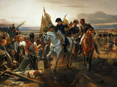 Horace Vernet; Napoleón en la batalla de Friedland