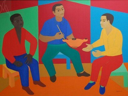 Pintura de Djanira da Motta e Silva